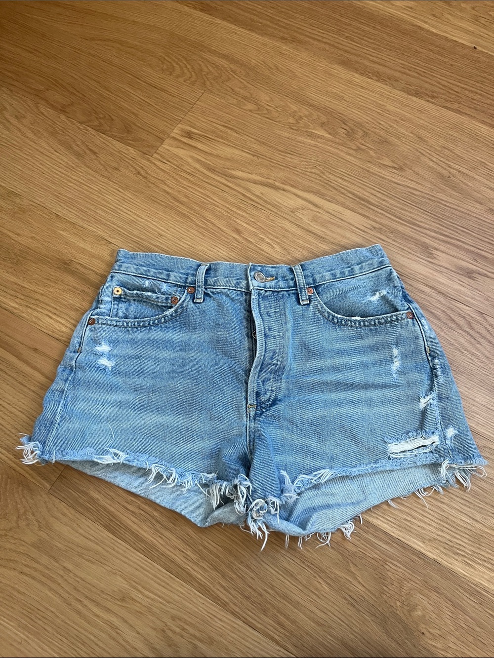 Agolde Women’s Parker Vintage Cut off Short- Swapmeet size 26